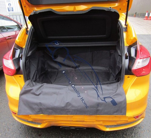 Black universal fit car boot - black,